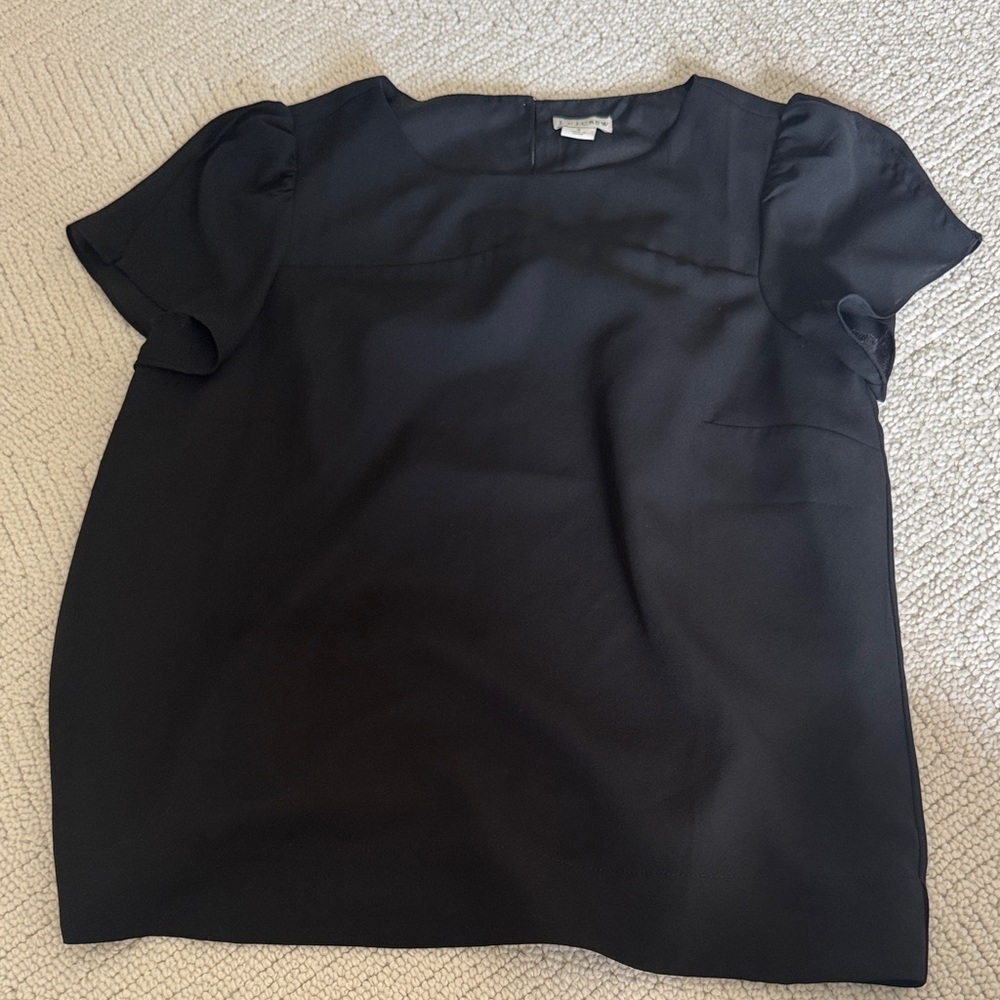 J. Crew Classic Black Women's Blouse